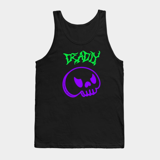 Deadly Tank Top by Vintage Oldschool Apparel 